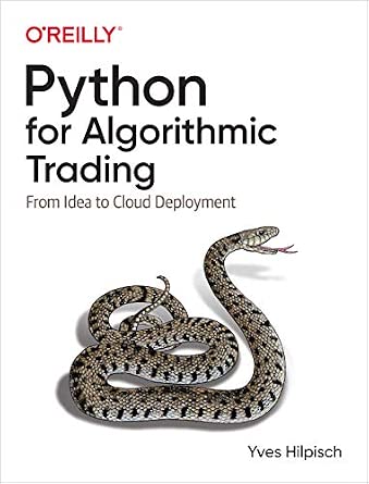 Python for Algorithmic Trading: From Idea to Cloud Deployment cover