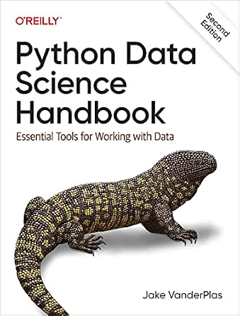 Python Data Science Handbook: Essential Tools for Working with Data cover