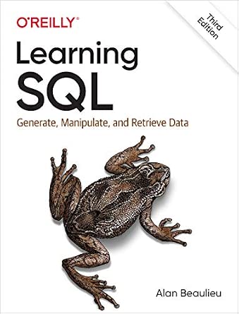 Learning SQL: Generate, Manipulate, and Retrieve Data cover