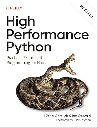 High Performance Python: Practical Performant Programming for Humans cover