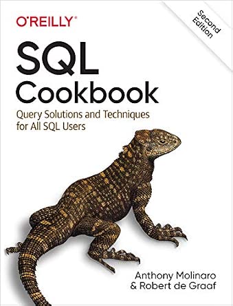SQL Cookbook: Query Solutions and Techniques for All SQL Users cover