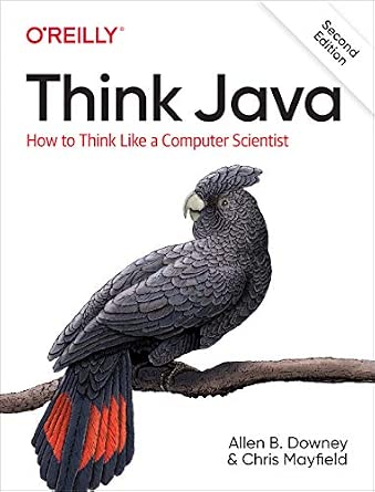 Think Java: How to Think Like a Computer Scientist cover