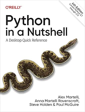 Python in a Nutshell: A Desktop Quick Reference cover