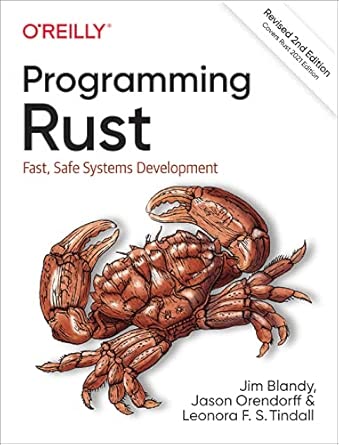 Programming Rust: Fast, Safe Systems Development cover