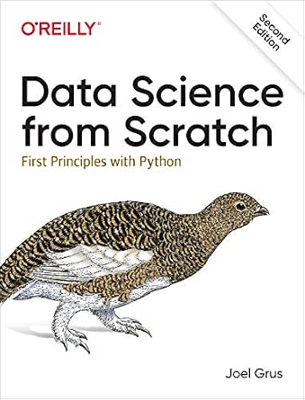 Data Science from Scratch: First Principles with Python cover